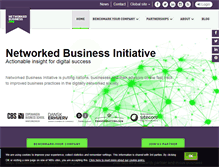 Tablet Screenshot of networkedbusiness.org